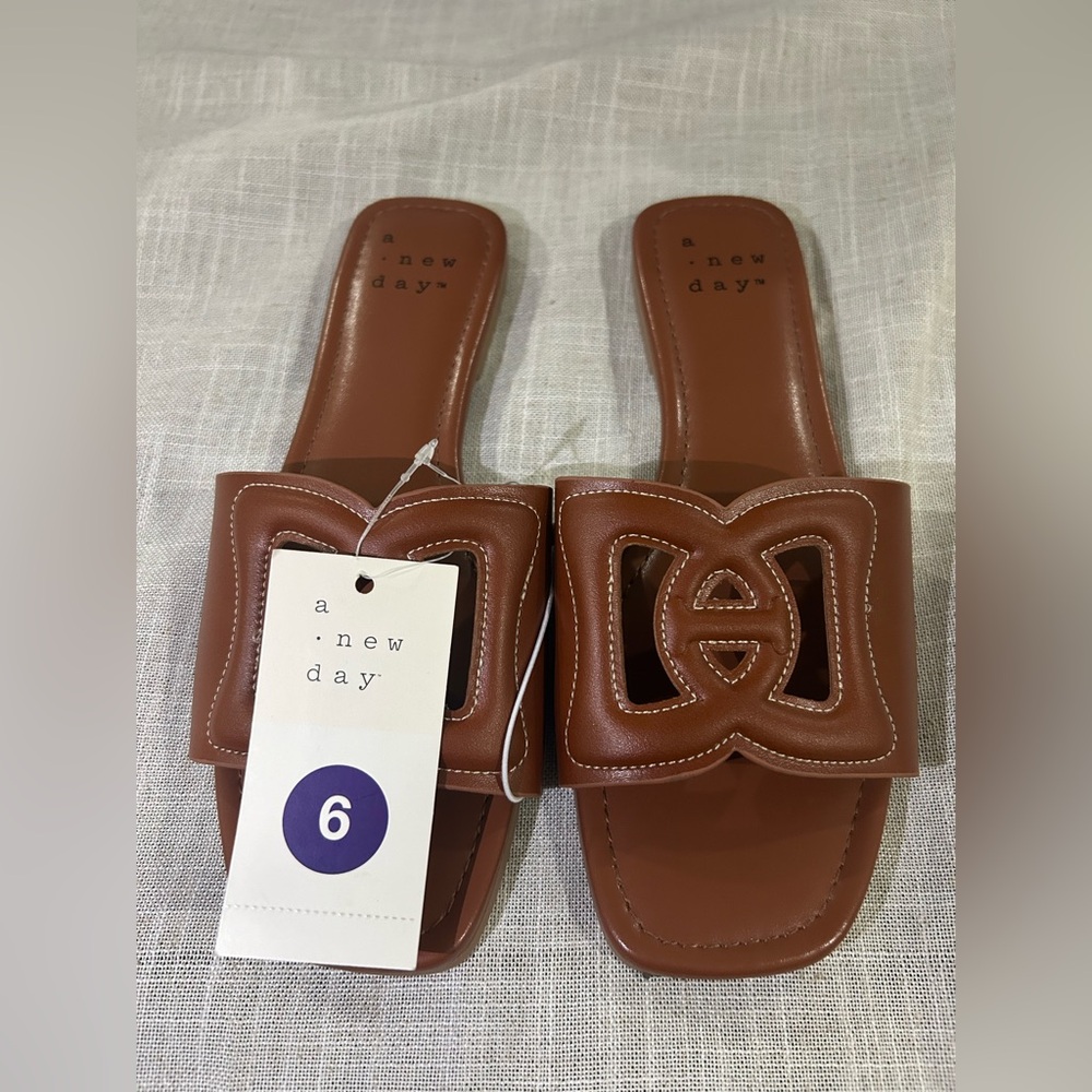 A new day Deidra slide sandals